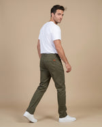 Pantalón hombre tiro medio - Verde