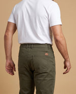 Pantalón hombre tiro medio - Verde