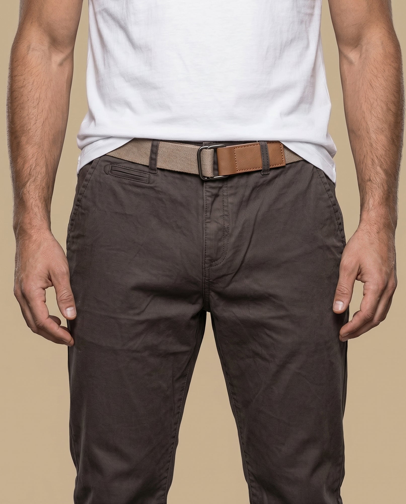 Pantalón Slim Hombre Esprit - Café 34_335F308_CAF151309_5