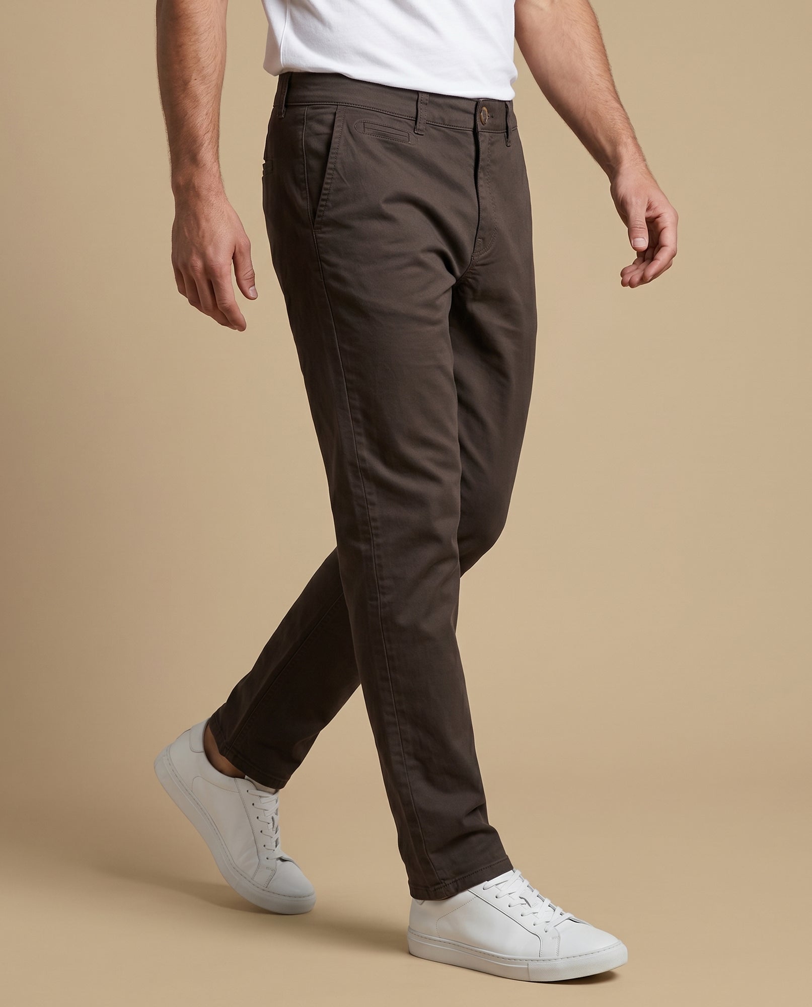 Pantalón slim fit recto hombre - Cafe 34_335G300_CAF161211_3