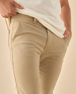 Pantalón Chino Slim Fit Premium - Cafe