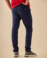Pantalón Corte Recto Premium - Azul