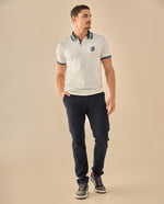 Pantalón Chino Corte Clásico - Azul