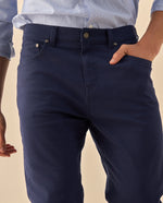 Pantalón Casual con Acabados Premium - Azul