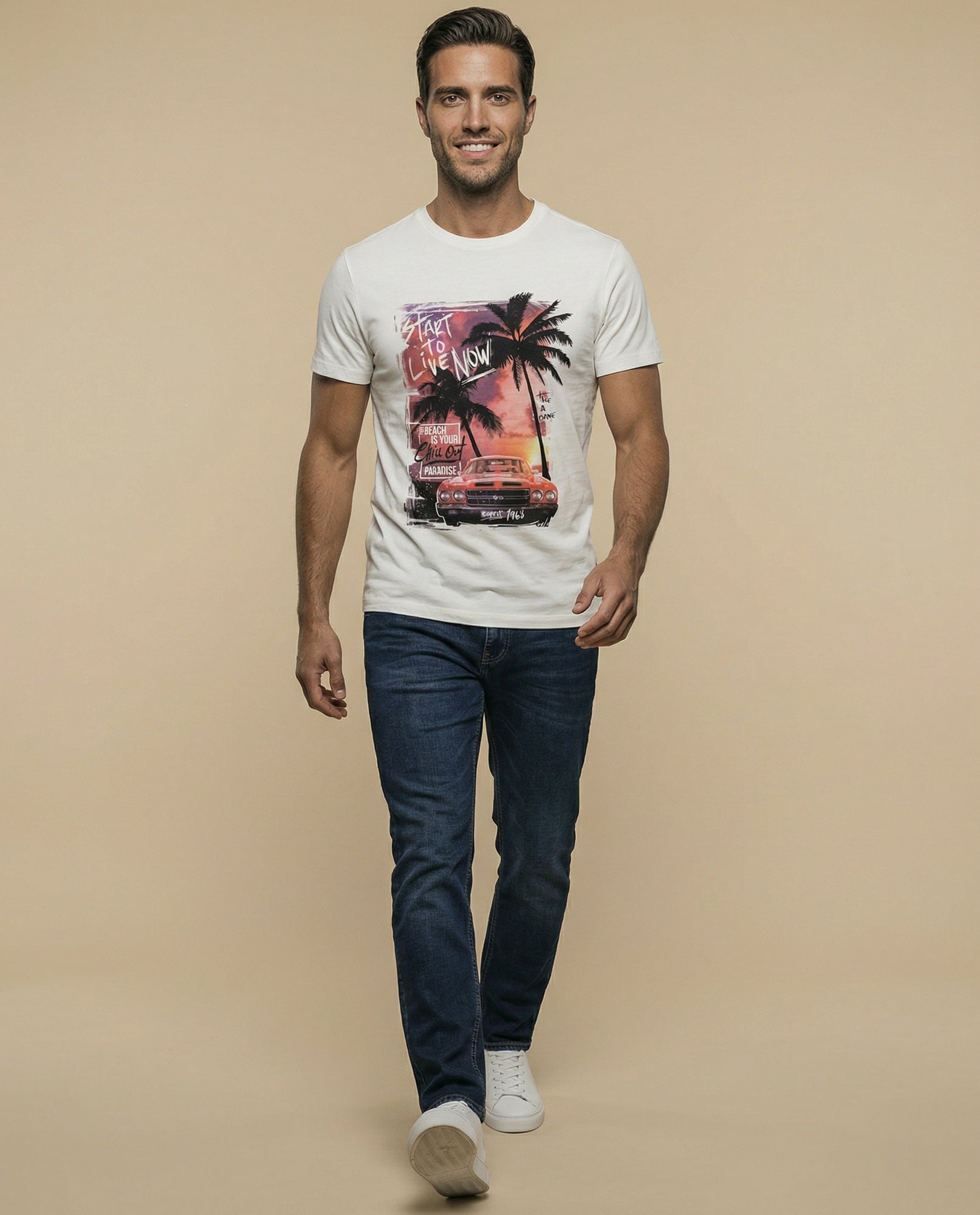 Camiseta básica manga corta fit regular - Crudo 34_342E301_CRU110605_5