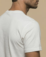 Camiseta básica manga corta fit regular - Crudo