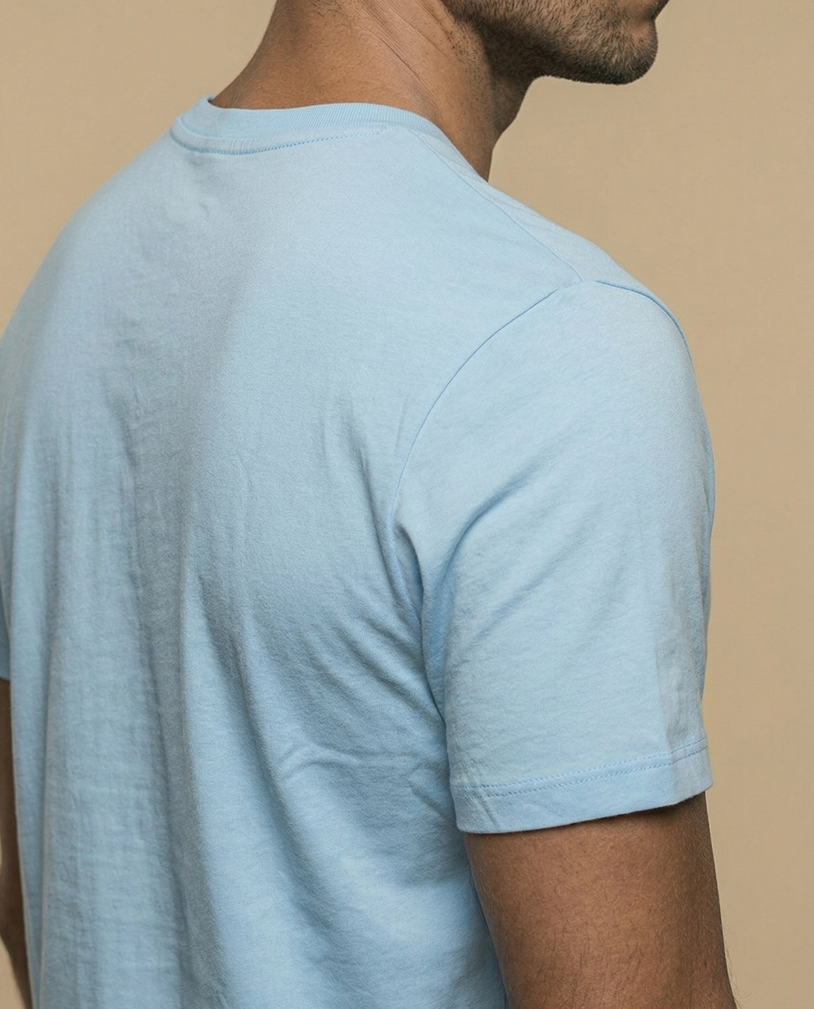 Camiseta estampada manga corta cuello redondo - Azul 34_345E303_AZU124604_6