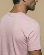 Camiseta estampada con gráfico frontal - Rosa