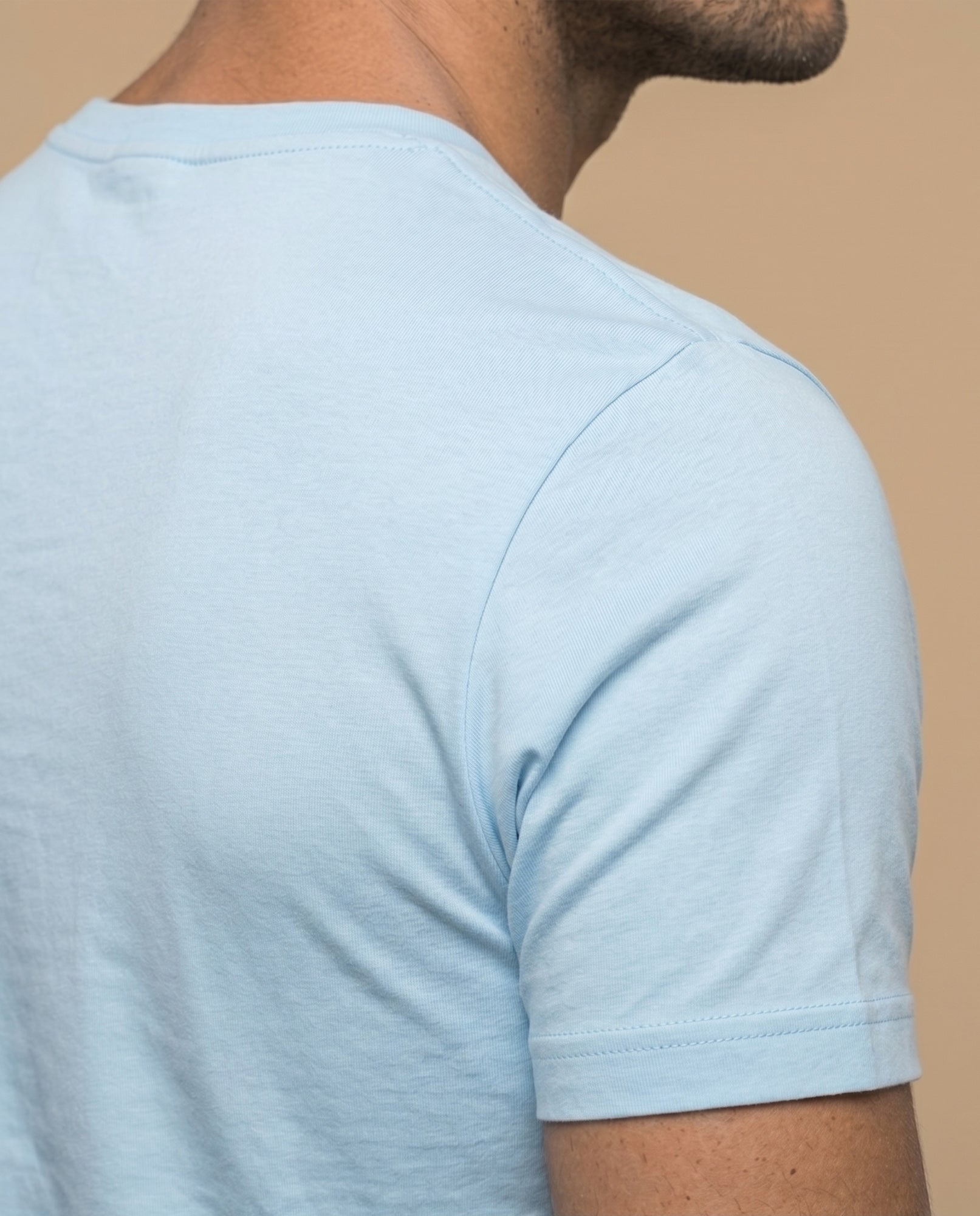 Camiseta manga sisa algodón - Azul 34_345F318_AZU184035_6