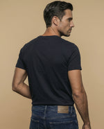 Camiseta Regular Fit Estampada - Negro
