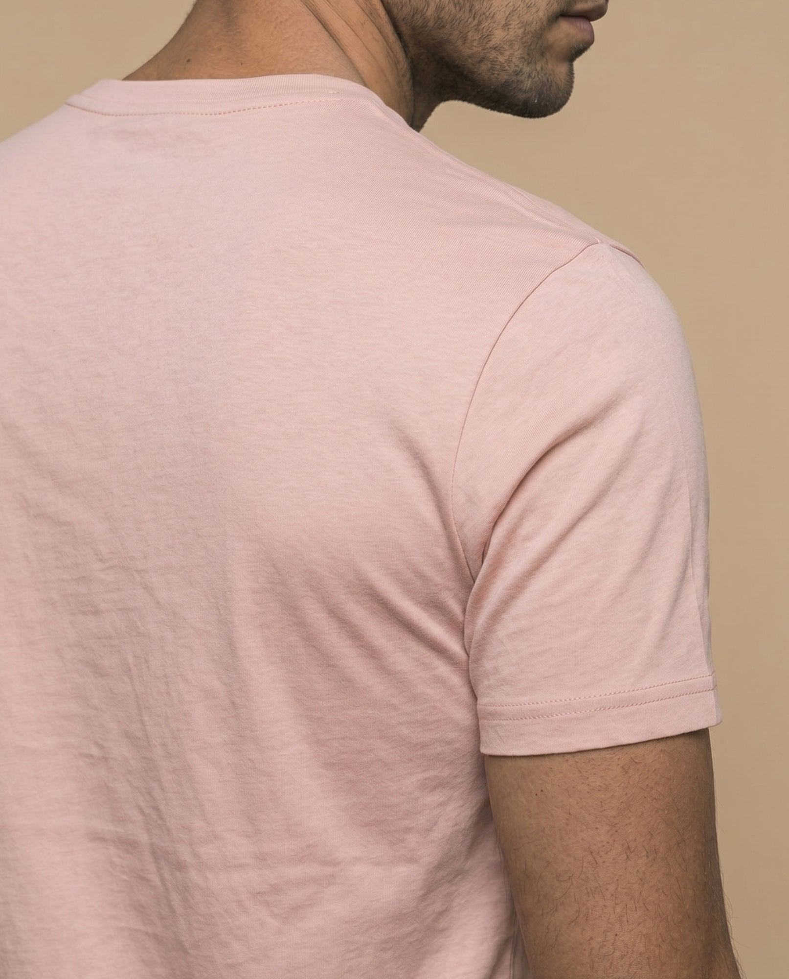 Camiseta manga corta con estampado gráfico ESPRIT 1968 para hombre - Rosa 34_345F342_ROS142806_6