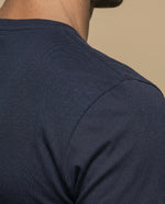 Camiseta Hombre Algodón Esprit - Azul