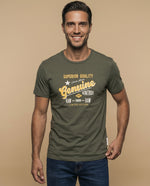 Camiseta manga corta algodón - Verde