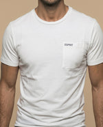 Camiseta jersey logo rojo - Crudo