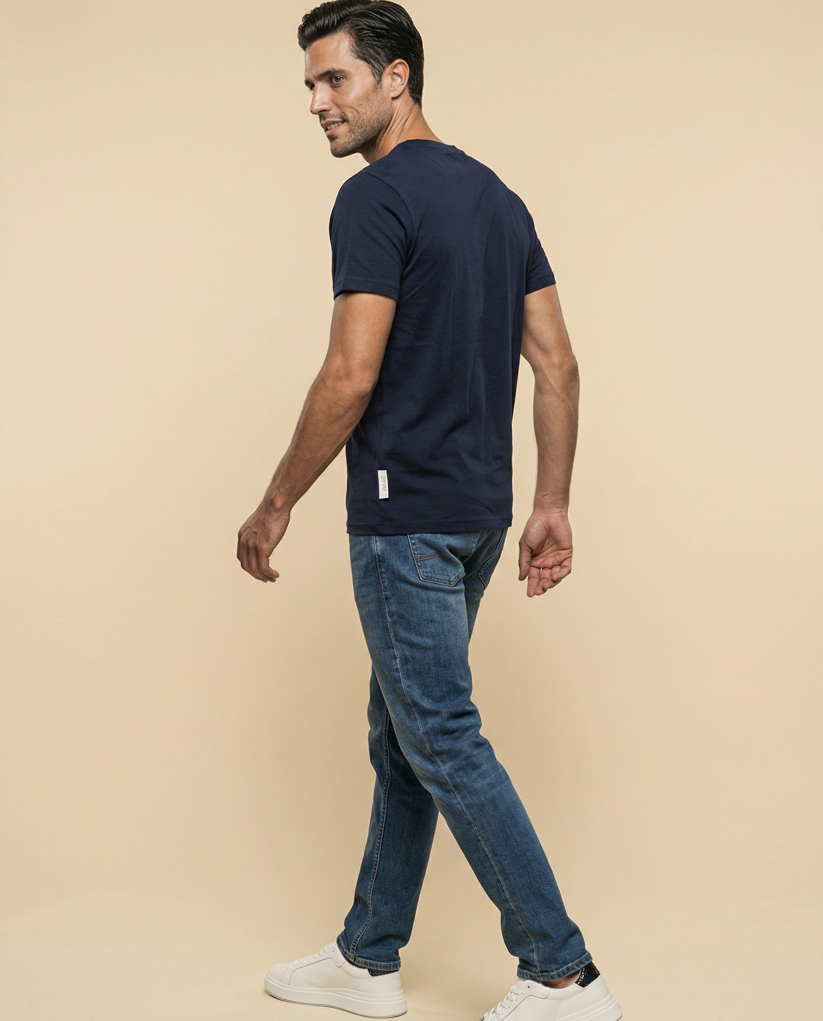 Camiseta estampada regular hombre - Azul 34_345G302_AZU175025_5
