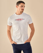 Camiseta Logo Vintage Heritage - Blanco