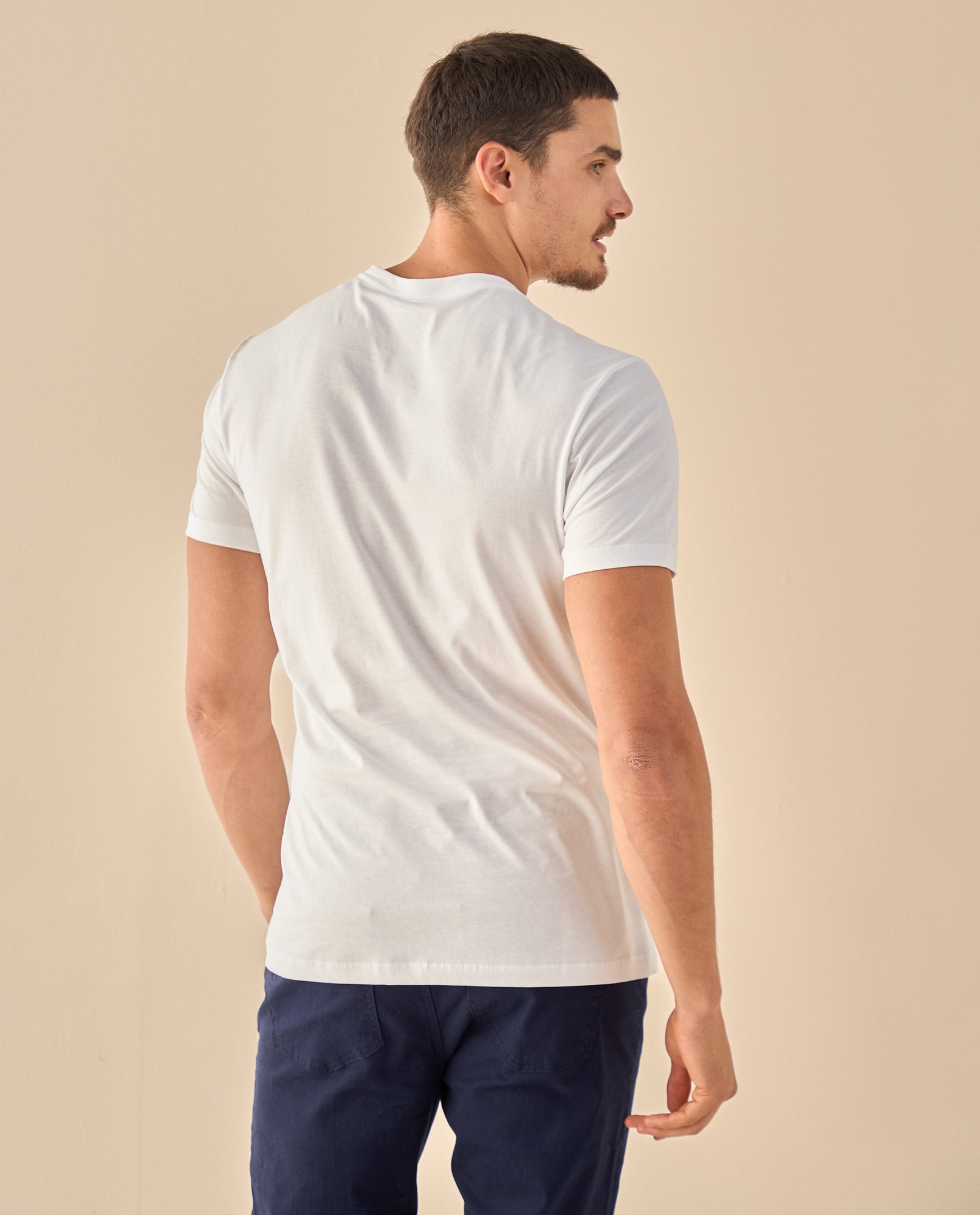 Camiseta con Estampado California Los Angeles - Blanco 34_345G318_BLA114001_4
