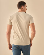 Camiseta Heritage con Estampado 1968 - Beige