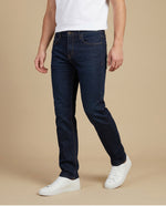 Jean Slim Fit Hombre Azul Oscuro - Azul