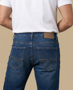 Jeans Straight Hombre - Azul