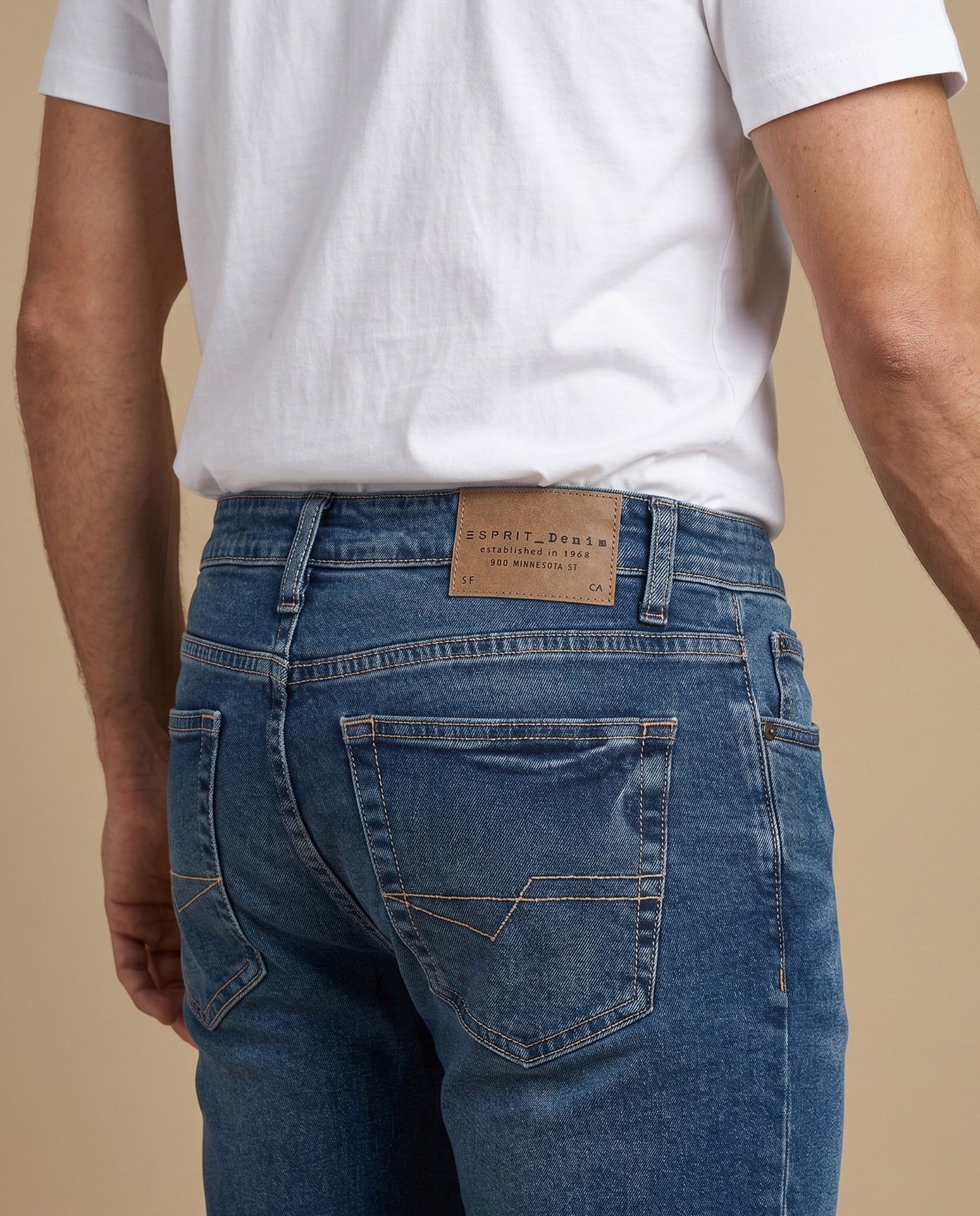Jean Slim Fit Denim Hombre - Azul
