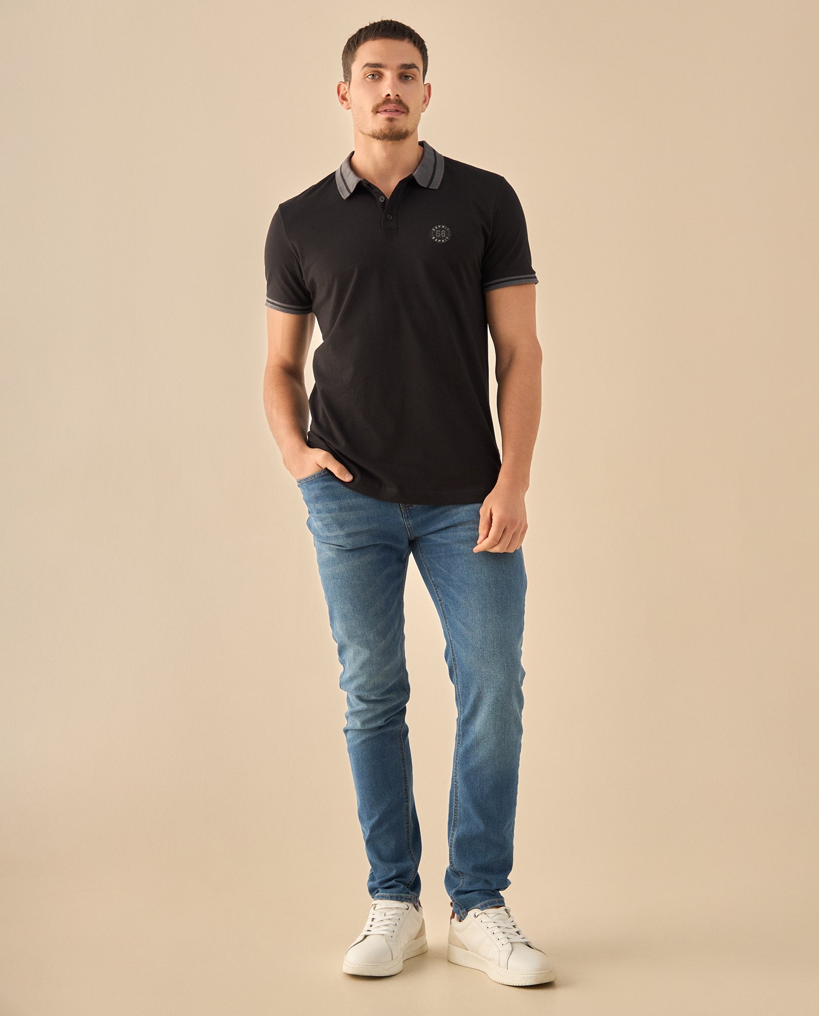 Jean con Stretch Confortable - Azul 34_375G300_AZU194536_0