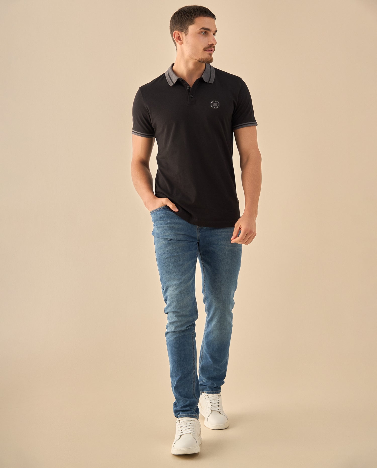 Jean con Stretch Confortable - Azul