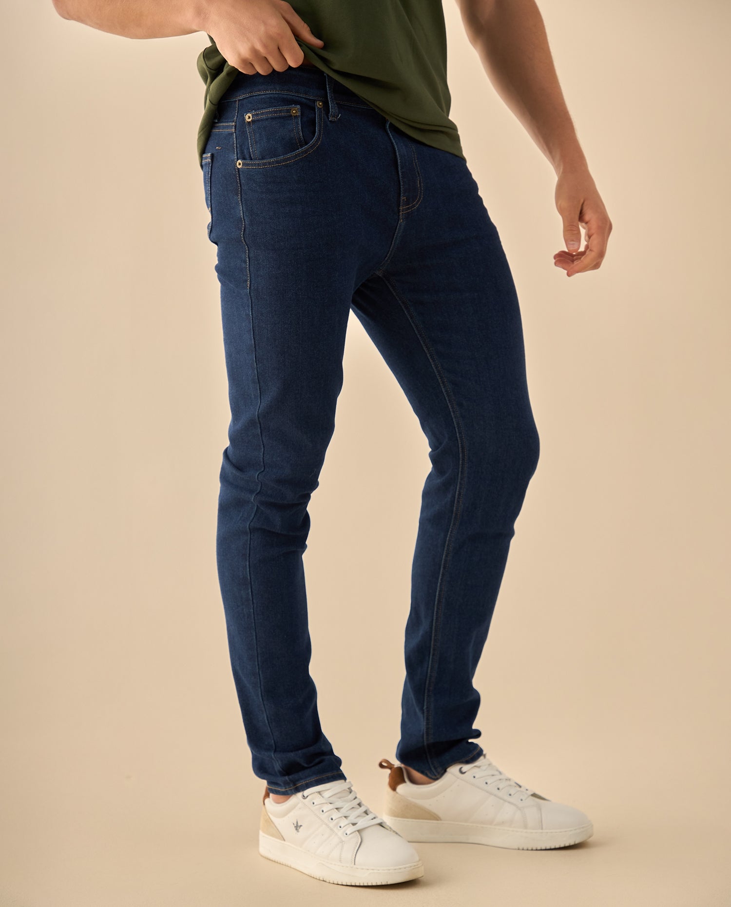 Jean con Stretch Confortable - Azul