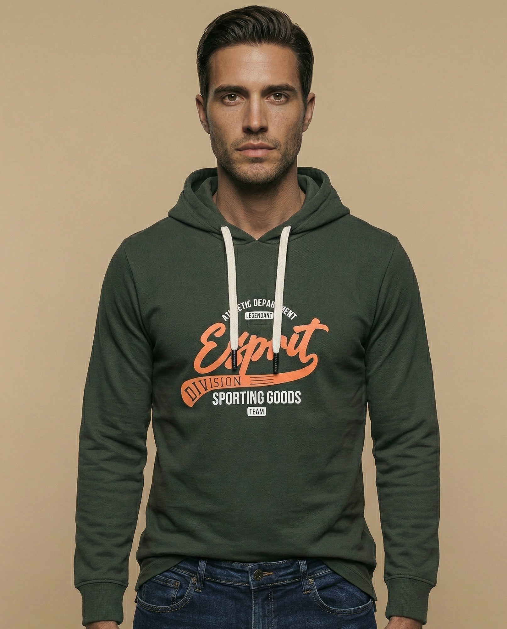 Buso con capucha fit relajado - Verde 34_385F304_VER170525_0