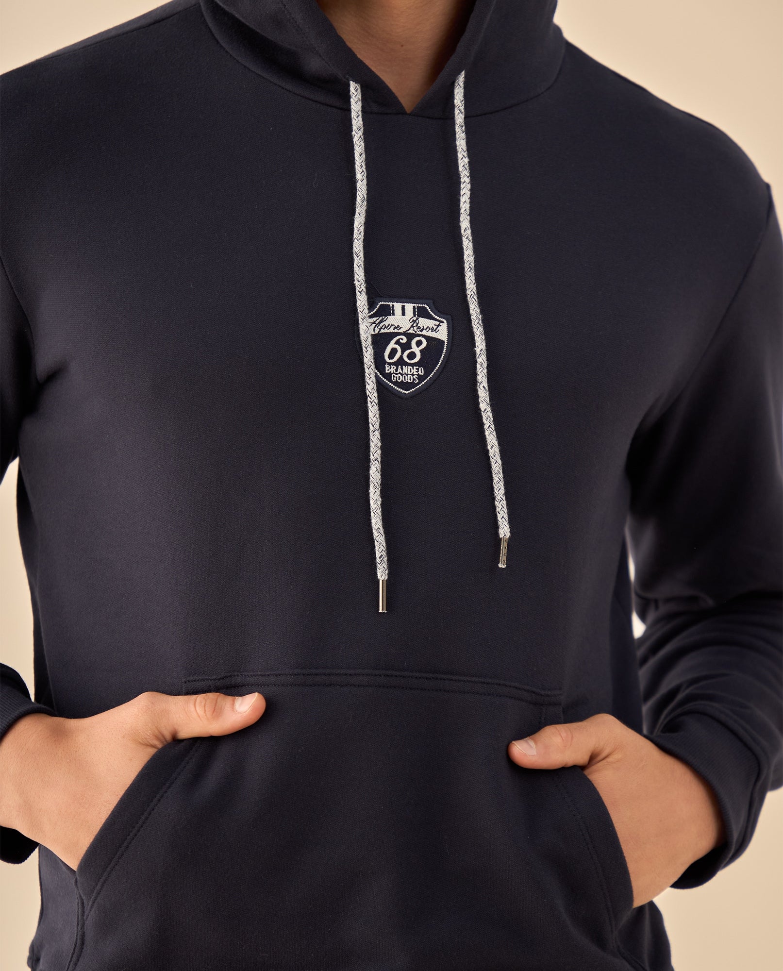Hoodie con Estampado Outdoor - Azul 34_385G307_AZU193928_4