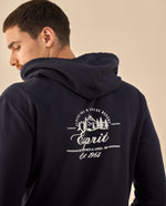 Hoodie con Estampado Outdoor - Azul