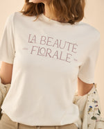 Camiseta manga corta para mujer - Blanco