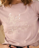 Camiseta manga corta para mujer - Rosa