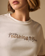 Camiseta con Bordado LONDON - Blanco