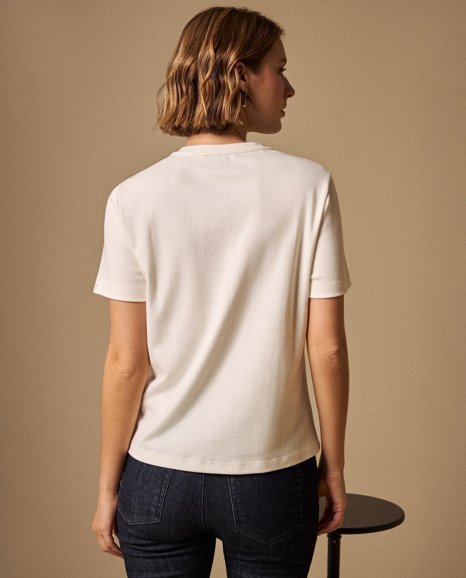 Camiseta con Bordado LONDON - Blanco 34_409G015_BLA110601_5