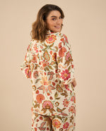 Camisa estampada para mujer - Crudo