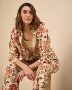 Camisa estampada para mujer - Crudo