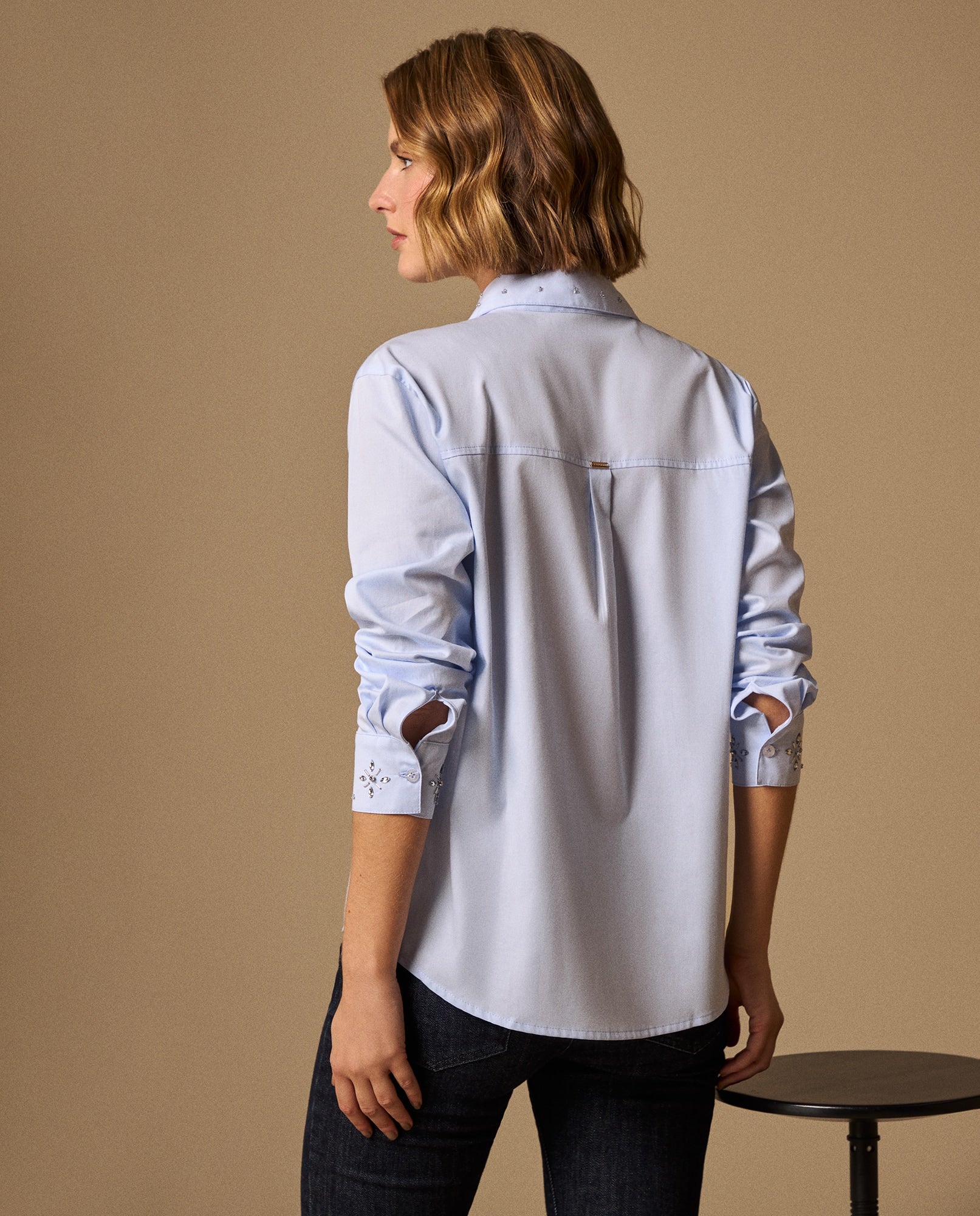 Camisa con Bordados Florales - Azul 34_419G017_AZU134304_5