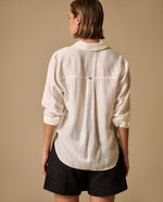 Camisa Blanca Clásica con Caída Premium - Blanco