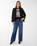 Chaqueta tipo blazer para mujer - Negro