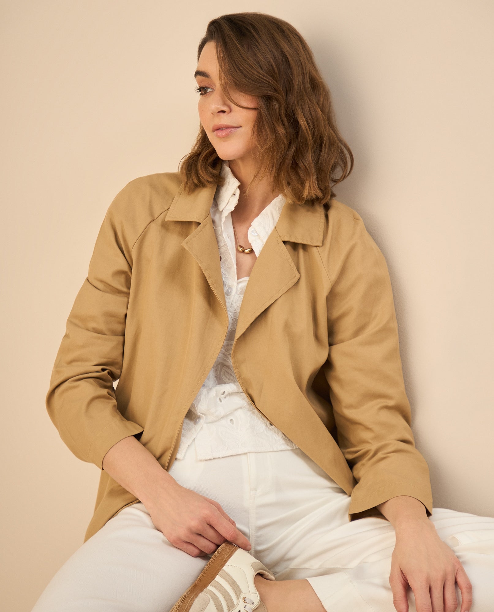 Chaqueta para mujer - Café 34_422G002_CAF171320_0
