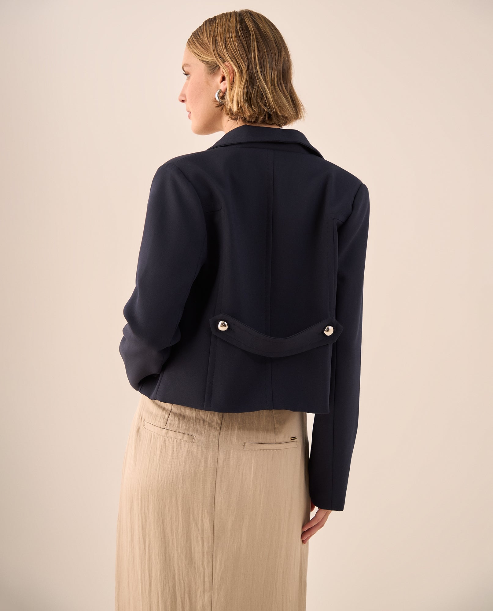 Blazer Blanco con Botones Dorados - Azul 34_429G208_AZU175126_4