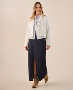 Blazer Blanco con Botones Dorados - Blanco
