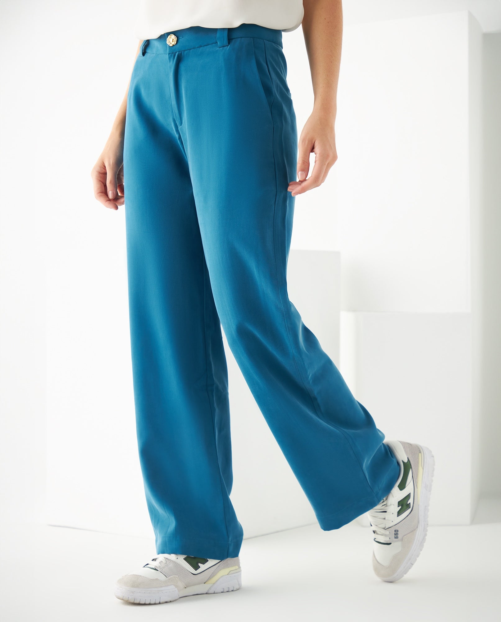 Pantalón elegante para mujer - Azul 34_431F003_AZU194241_3