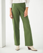 Pantalón clásico de color para mujer - Verde