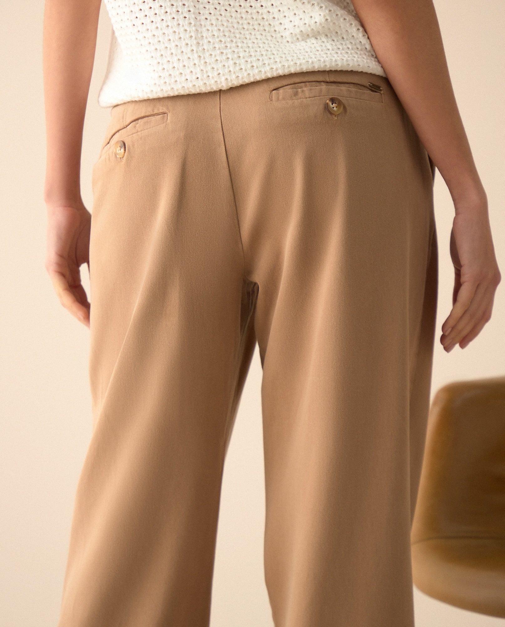 Pantalón de bota recta para mujer - Café 34_431G000_CAF171328_5