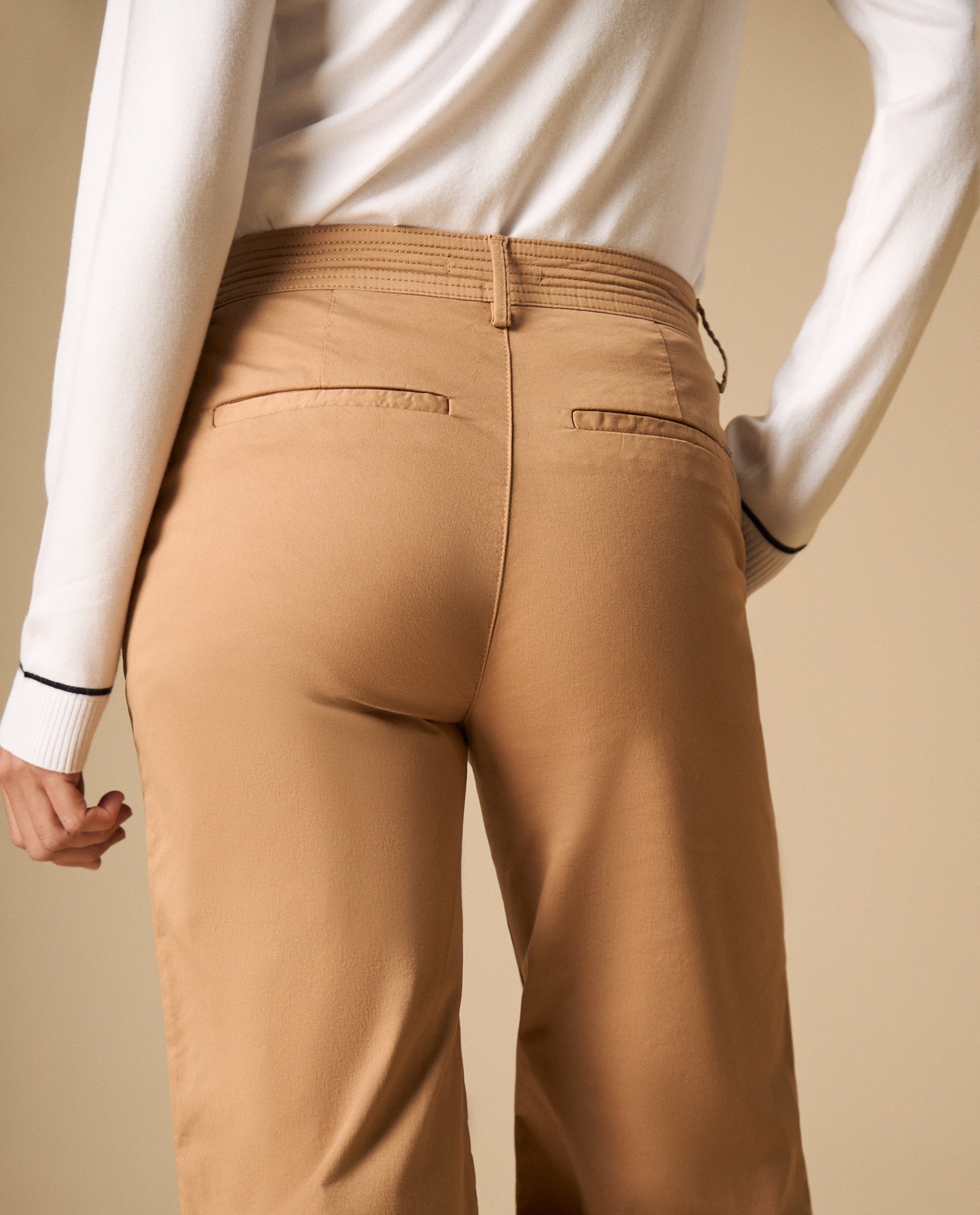 Pantalón straight leg clásico - Café 34_431H005_CAF171324_6