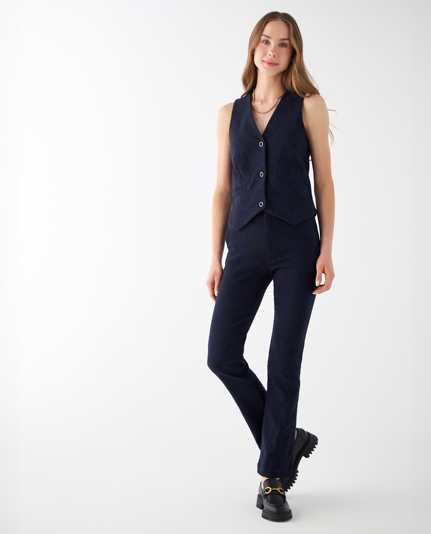 Pantalón elegante para mujer - Azul