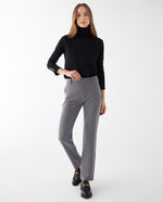 Pantalón de bota recta para mujer - Gris