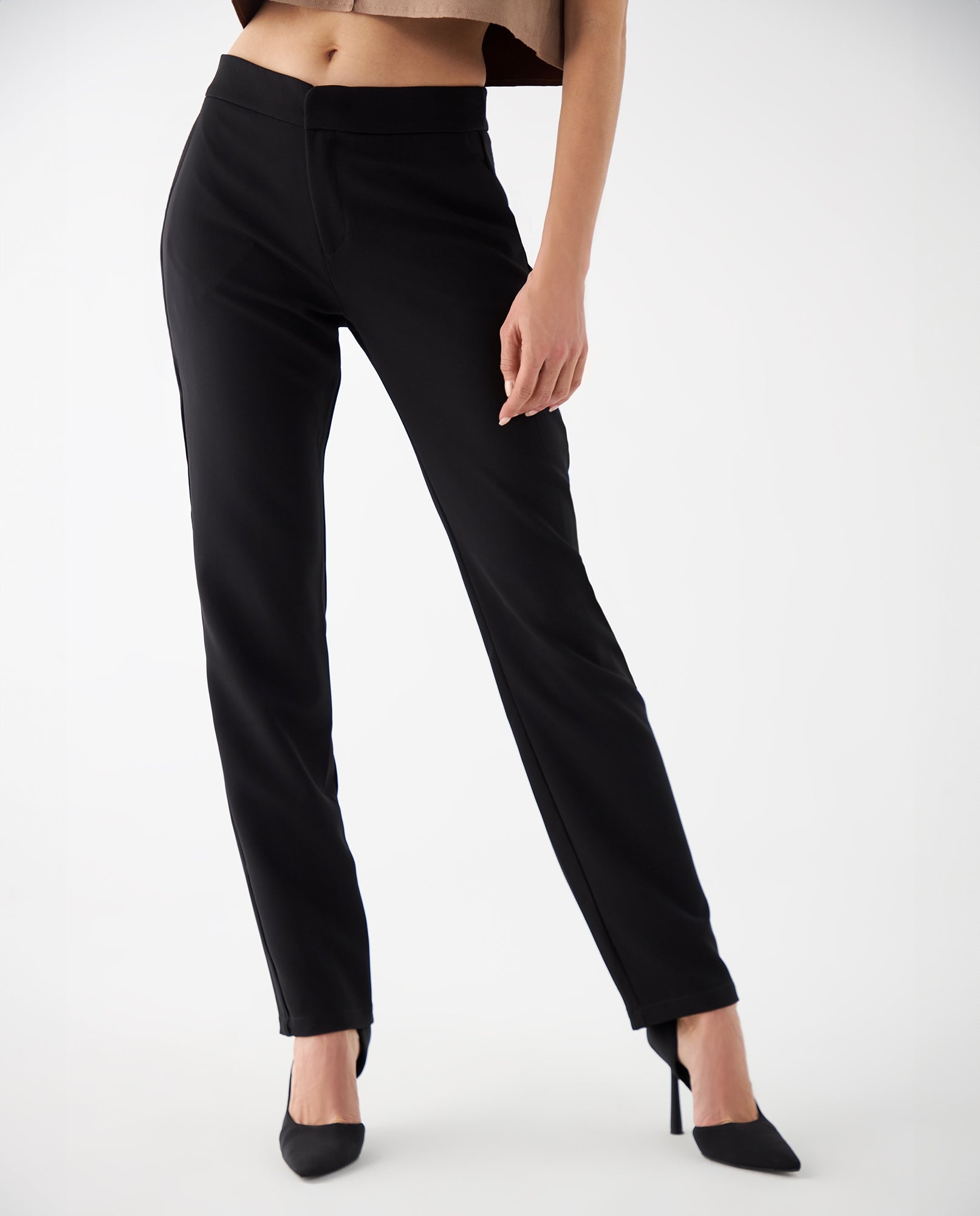 Pantalón elegante para mujer - Negro 34_432F002_NEG190303_3